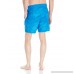 LAGUNA Men's Hibiscus Stripes 7.5 Inch Swim Trunk Turquoise Combo B07F4CTD39